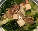 鮭缶で簡単★白菜たっぷり石狩鍋作り方3写真