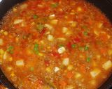 豚挽き肉と野菜のキーマカレー☆インド料理作り方6写真
