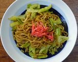 キャベツだけの焼きそば作り方7写真