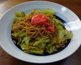 キャベツだけの焼きそば作り方8写真