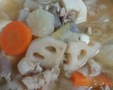 豚汁☆→お雑煮☆→カレー☆作り方9写真