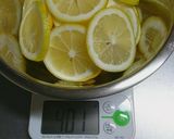 ＊レモン酢シロップ作り方1写真