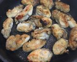 カリッじゅわ♡牡蠣の揚げ焼き〜照焼き味〜作り方5写真