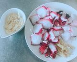 炊飯器で作る 簡単 タコの炊き込みおこわ作り方2写真