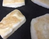 斬新お餅の食べ方！バターで焼いたソース餅作り方2写真