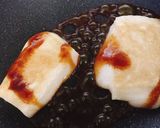 斬新お餅の食べ方！バターで焼いたソース餅作り方3写真