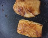 斬新お餅の食べ方！バターで焼いたソース餅作り方4写真