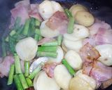 アスパラとベーコンのバカタレ炒め作り方3写真