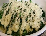 簡単菜の花のマヨチーズ焼き作り方1写真