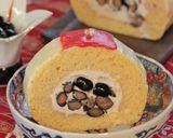 賀正・黒豆ロールケーキ作り方39写真