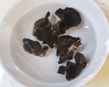簡単。菌活。きのこの卵炒め。キクラゲ入り作り方2写真
