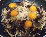 簡単。菌活。きのこの卵炒め。キクラゲ入り作り方7写真