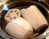 蓮根と鶏皮缶詰のきんぴら＊簡単おつまみ☆作り方1写真