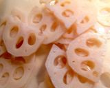 蓮根と鶏皮缶詰のきんぴら＊簡単おつまみ☆作り方2写真