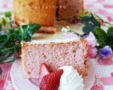 ♥ヨーグルトと苺のシフォンケーキ♥作り方13写真
