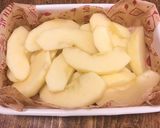 りんごとヨーグルトの混ぜて焼くだけケーキ作り方2写真