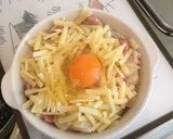 たまごが乗った簡単グラタン作り方6写真