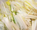 大量消費！長ねぎとたけのこの中華炒め作り方1写真