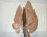 鶏むね肉と緑豆春雨炒め♪簡単作り方2写真