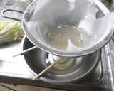 しゃぶしゃぶの残り汁でお雑煮作り方1写真