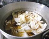 しゃぶしゃぶの残り汁でお雑煮作り方4写真