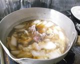 しゃぶしゃぶの残り汁でお雑煮作り方5写真
