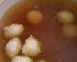 ごぼうと鶏団子の鍋作り方4写真