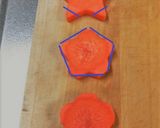星型で作る梅型飾り切り作り方3写真
