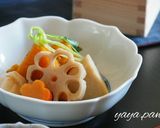 圧力鍋で3分☆めんつゆで作るお煮しめ作り方4写真