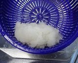 疲れた胃に✿胡瓜と林檎と柿のおろし酢和え作り方3写真