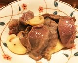 湯煎で作る砂肝のコンフィ。作り方5写真