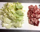 野菜たっぷり！がっつりスタミナ丼！作り方1写真
