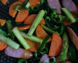 おっさんのウィンナーと野菜のバターソテー作り方9写真