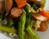 おっさんのウィンナーと野菜のバターソテー作り方12写真
