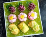 野菜を楽しむ♪おもてなし❤️漬物寿司作り方5写真