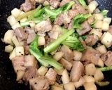 カブと塩豚の混ぜご飯作り方3写真