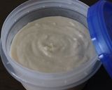 美味♪黒豆の煮汁と酒粕クリームで甘酒作り方1写真