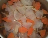 豚汁のパックの味噌汁風作り方4写真
