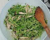 豆苗&サバ缶の玉子炒め作り方4写真