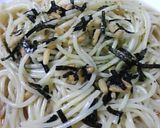 簡単！手抜き！お茶漬けスパゲティ作り方2写真
