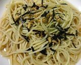 簡単！手抜き！お茶漬けスパゲティ作り方3写真
