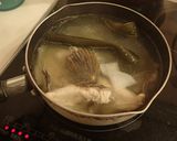 アイナメのあら汁 味噌仕立て作り方4写真