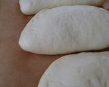 フライパンで焼くもちもちハム&チーズパン作り方7写真