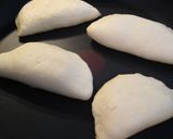フライパンで焼くもちもちハム&チーズパン作り方8写真