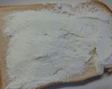 しらす×カッテージ　あっさり和トースト作り方1写真