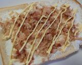 カッテージ×ごま・鰹 あっさり和トースト作り方2写真