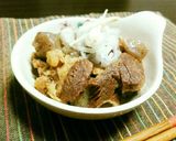 柔らか♡牛すじ煮込み作り方10写真