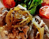 豚こま肉で経済的★ショウガ焼き作り方4写真