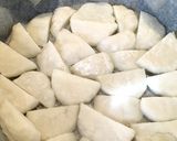 もちピザ☆バジルソース作り方3写真