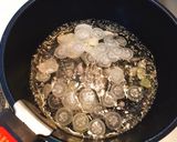 お餅入り七草がゆ作り方3写真